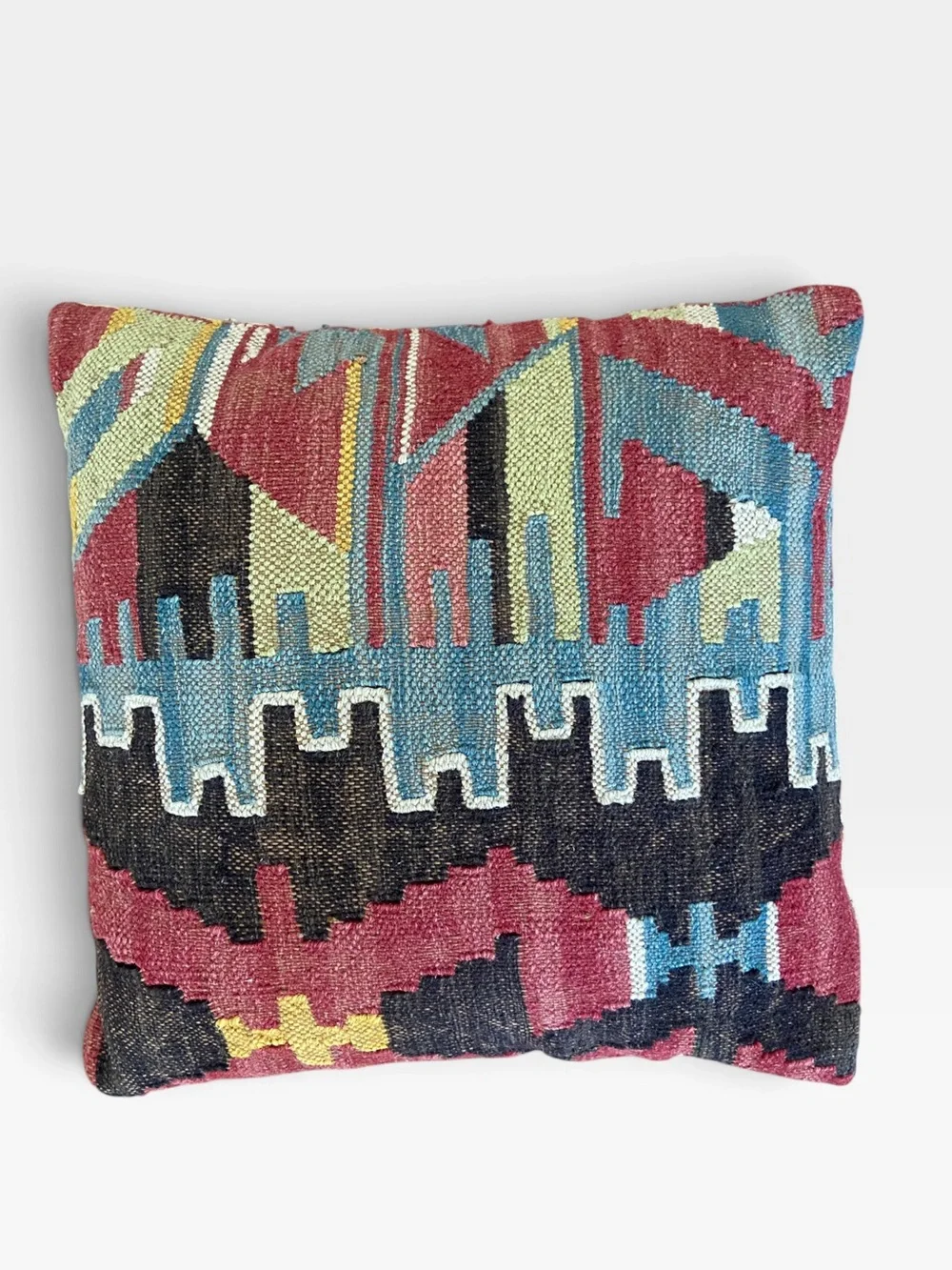 Vintage Pottery Barn Kilim Pillows Covers - Set of 2